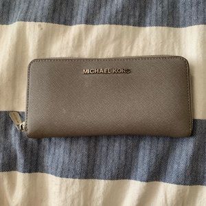 Grey Michael Kors Wallet